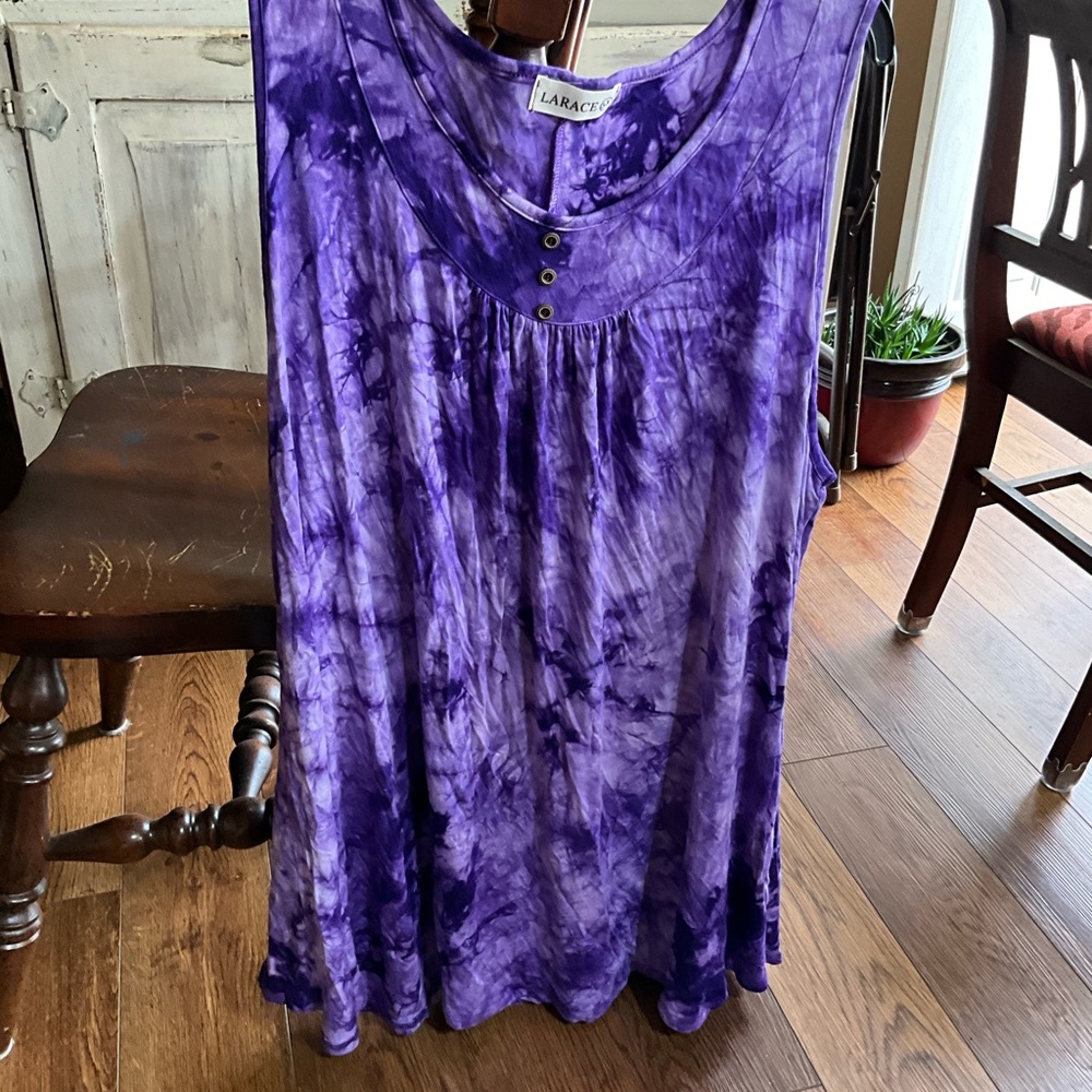 Larace  size 5X sleeveless top - Picture 5 of 6